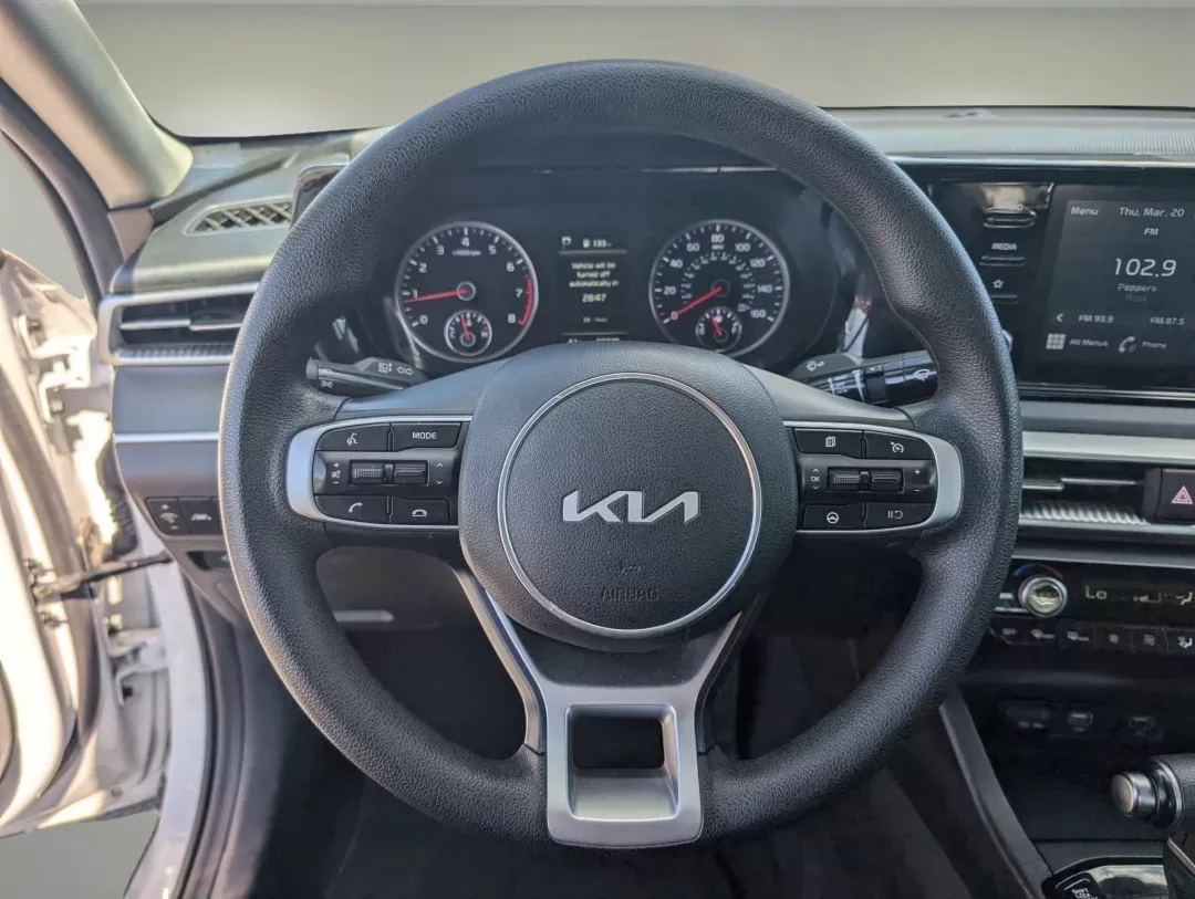 2023 /Black Kia K5 LXS (5XXG14J27PG) with an Intercooled Turbo Regular Unleaded I-4 1.6 L/98 engine, 8-Speed Automatic w/OD transmission, located at 804 22nd Ave, Phenix City, AL, 36870, (334) 297-1860, 32.484749, -85.024475 - 2023 Kia K5 LXS - Photo#15