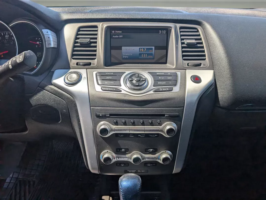 2013 /Black Nissan Murano SL (JN8AZ1MW5DW) with an Gas V6 3.5L/ engine, 1-Speed Continuously Variable Ratio transmission, located at 521 Old Farm Lane Rd, Prattville, AL, 36066, (334) 325-1505, 32.482460, -86.416367 - 2013 Nissan Murano SL - Photo#14