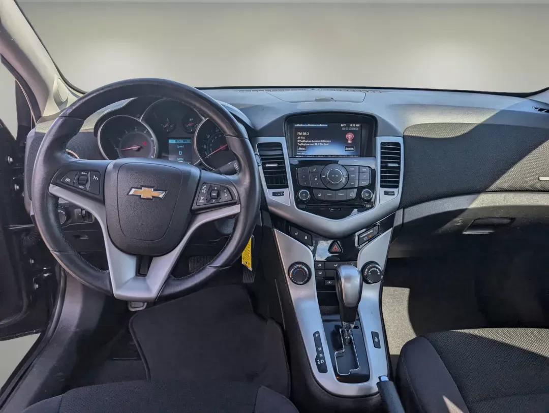 2014 /Jet Black Chevrolet Cruze ECO (1G1PH5SB8E7) with an Turbocharged Gas I4 1.4L/83 engine, 6-Speed Automatic transmission, located at 1430 Gateway Drive, Opelika, AL, 36801, (334) 239-0944, 32.637871, -85.409790 - 2014 Chevrolet Cruze ECO - Photo#12