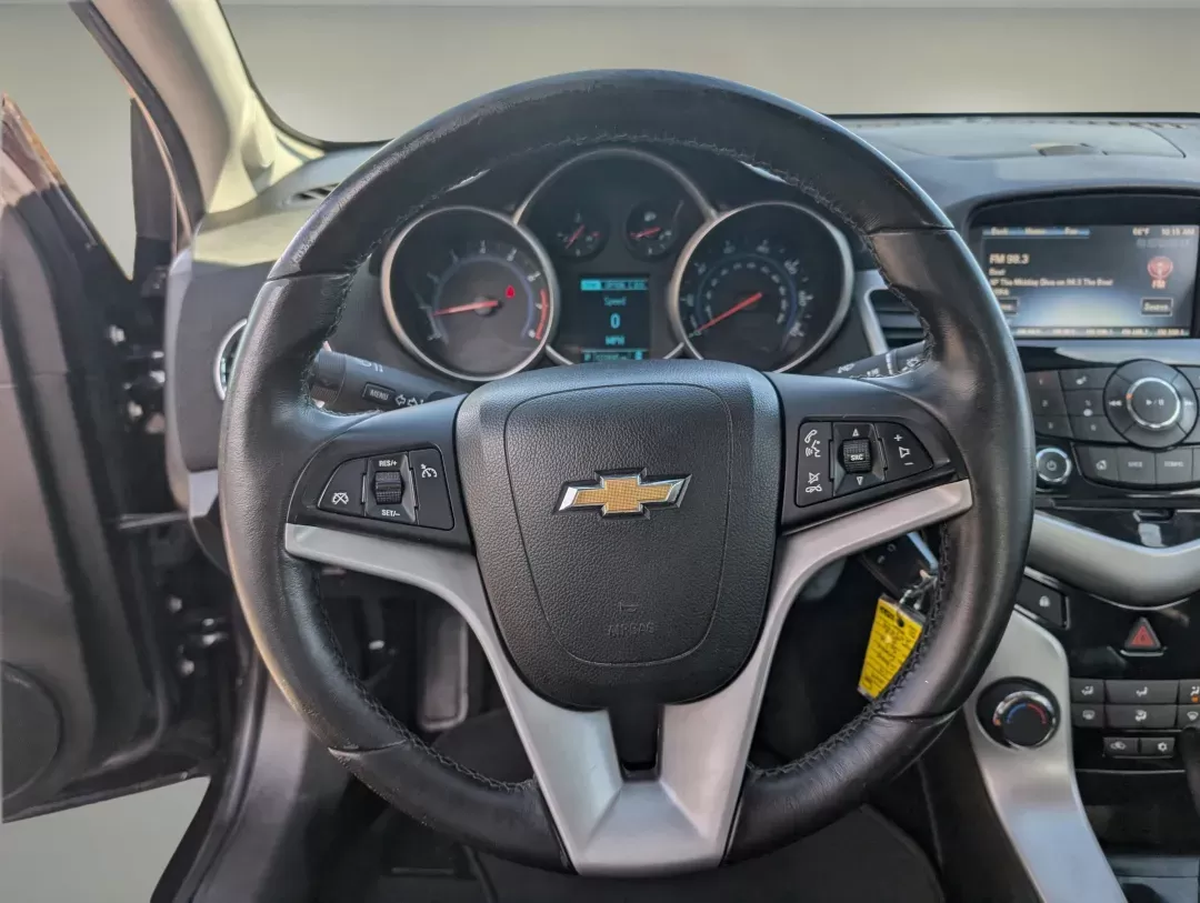 2014 /Jet Black Chevrolet Cruze ECO (1G1PH5SB8E7) with an Turbocharged Gas I4 1.4L/83 engine, 6-Speed Automatic transmission, located at 1430 Gateway Drive, Opelika, AL, 36801, (334) 239-0944, 32.637871, -85.409790 - 2014 Chevrolet Cruze ECO - Photo#16