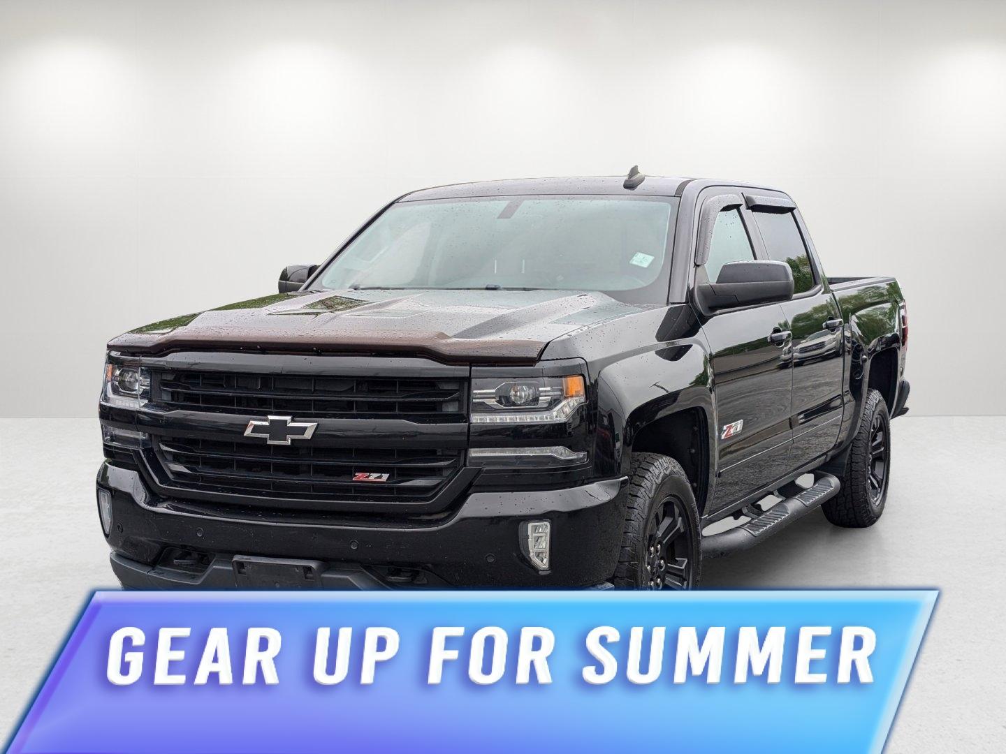 2017 /Jet Black Chevrolet Silverado 1500 LTZ (3GCUKSEC3HG) with an Gas V8 5.3L/325 engine, 8-Speed Automatic transmission, located at 5115 14th Ave., Columbus, GA, 31904, (706) 323-0345, 32.511494, -84.971046 - 2017 Chevrolet Silverado 1500 LTZ - Photo#0