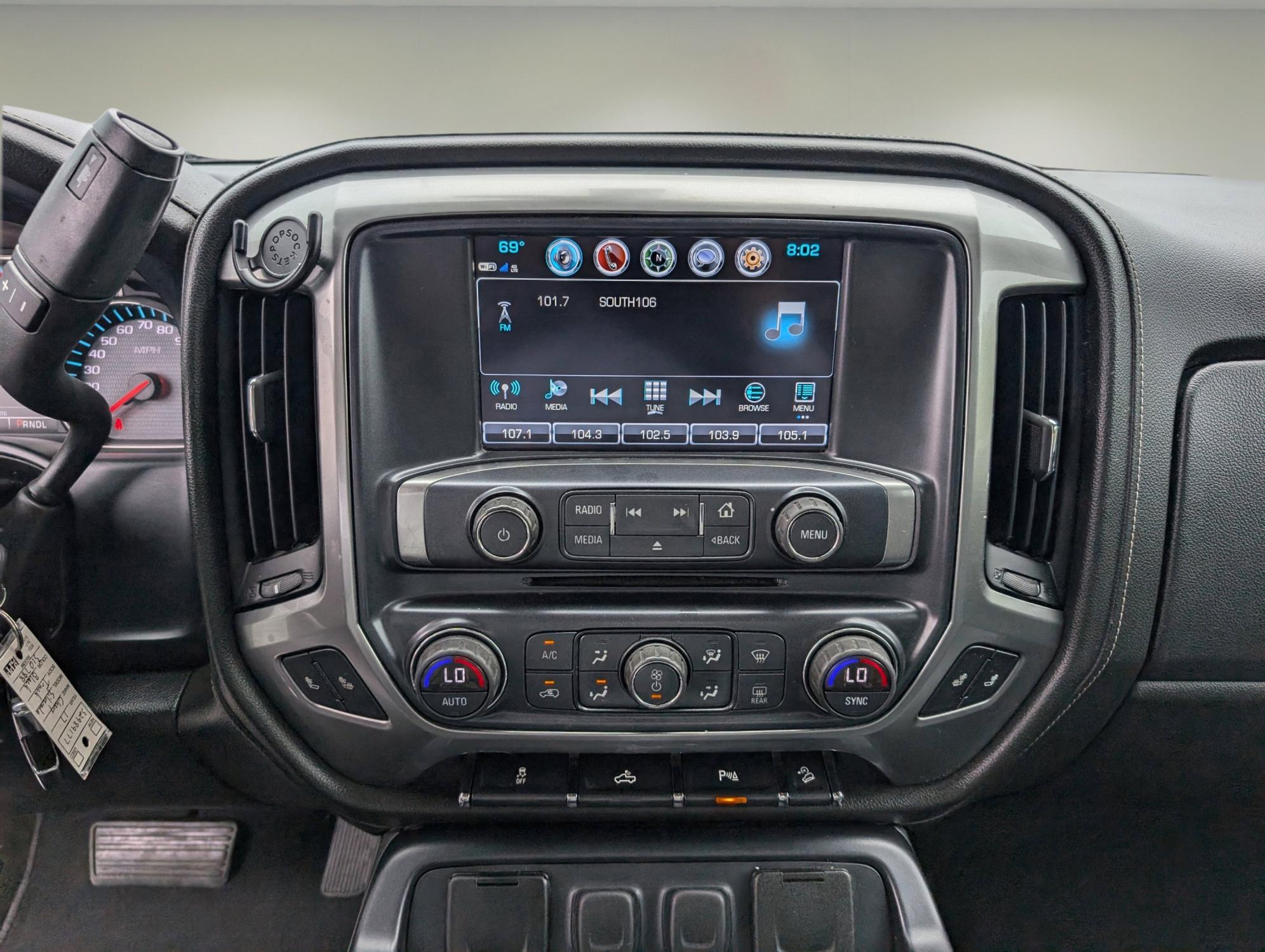 2017 /Jet Black Chevrolet Silverado 1500 LTZ (3GCUKSEC3HG) with an Gas V8 5.3L/325 engine, 8-Speed Automatic transmission, located at 5115 14th Ave., Columbus, GA, 31904, (706) 323-0345, 32.511494, -84.971046 - 2017 Chevrolet Silverado 1500 LTZ - Photo#14