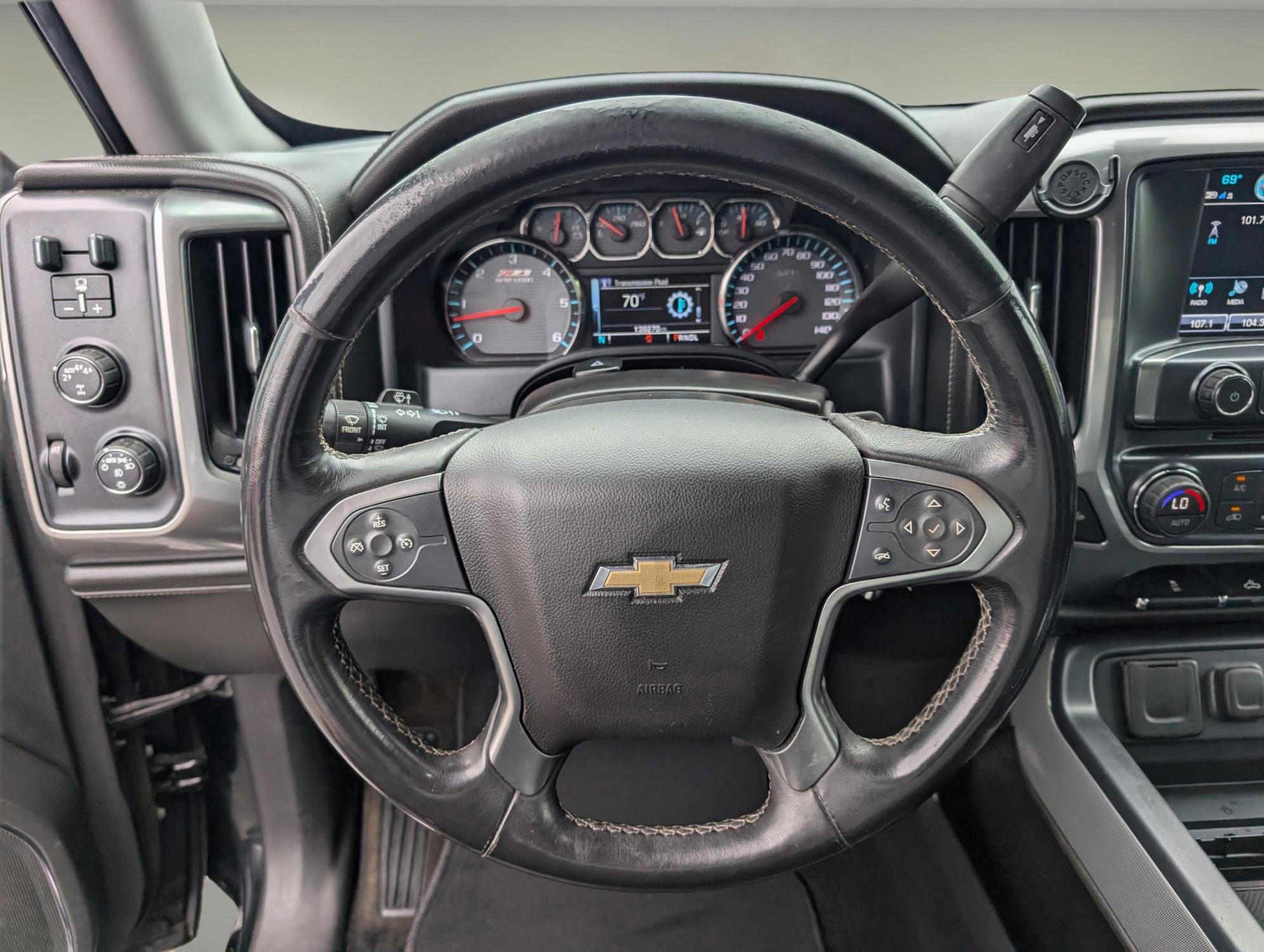 2017 /Jet Black Chevrolet Silverado 1500 LTZ (3GCUKSEC3HG) with an Gas V8 5.3L/325 engine, 8-Speed Automatic transmission, located at 5115 14th Ave., Columbus, GA, 31904, (706) 323-0345, 32.511494, -84.971046 - 2017 Chevrolet Silverado 1500 LTZ - Photo#15