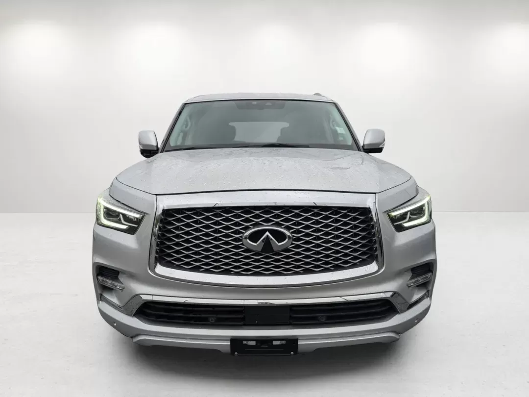 2019 /Graphite Infiniti QX80 LUXE (JN8AZ2NE9K9) with an Premium Unleaded V-8 5.6 L/339 engine, 7-Speed Automatic w/OD transmission, located at 3959 U.S. 80 W, Phenix City, AL, 36870, (334) 297-4885, 32.469296, -85.135185 - 2019 Infiniti QX80 LUXE - Photo#2
