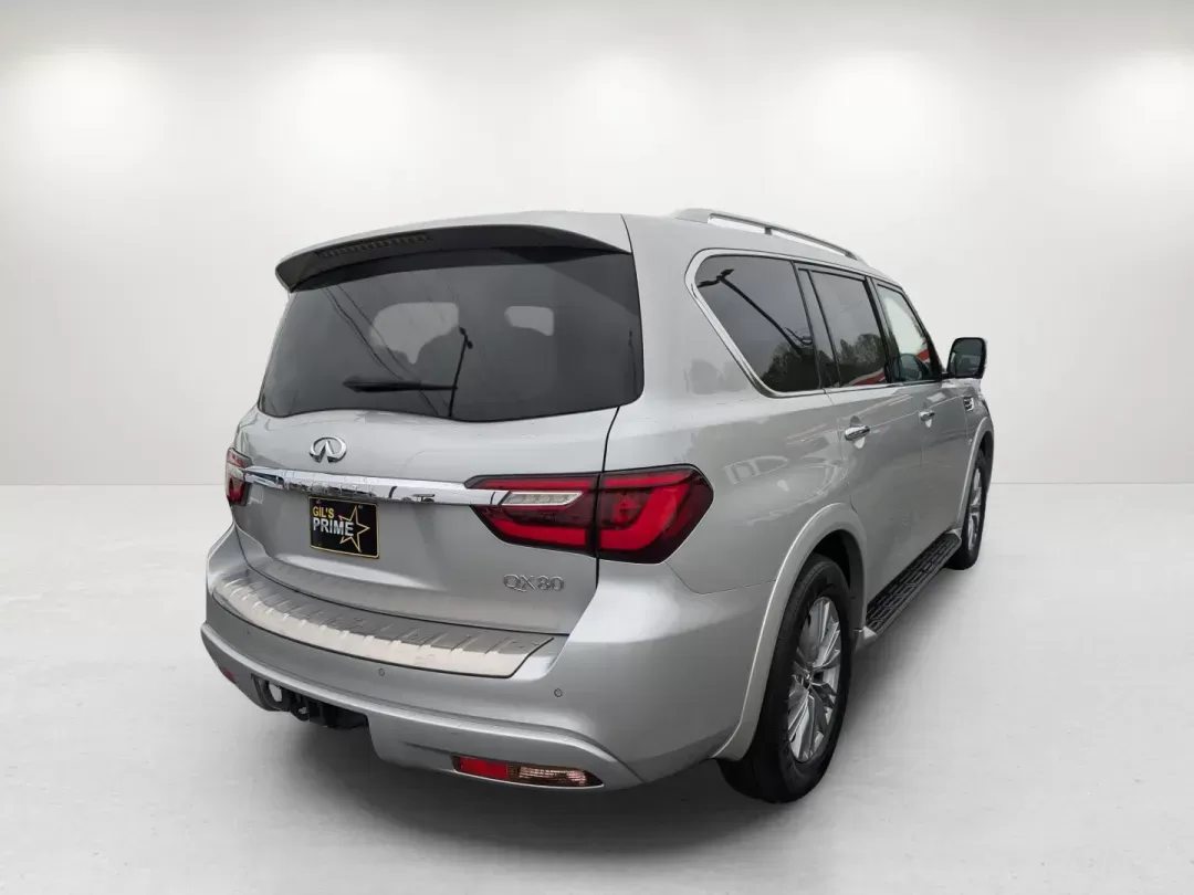 2019 /Graphite Infiniti QX80 LUXE (JN8AZ2NE9K9) with an Premium Unleaded V-8 5.6 L/339 engine, 7-Speed Automatic w/OD transmission, located at 3959 U.S. 80 W, Phenix City, AL, 36870, (334) 297-4885, 32.469296, -85.135185 - 2019 Infiniti QX80 LUXE - Photo#5