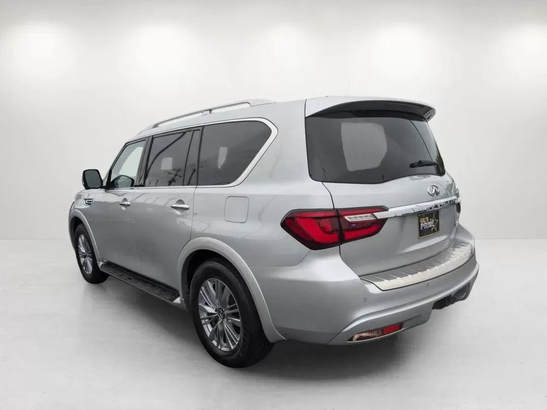 2019 /Graphite Infiniti QX80 LUXE (JN8AZ2NE9K9) with an Premium Unleaded V-8 5.6 L/339 engine, 7-Speed Automatic w/OD transmission, located at 3959 U.S. 80 W, Phenix City, AL, 36870, (334) 297-4885, 32.469296, -85.135185 - 2019 Infiniti QX80 LUXE - Photo#7