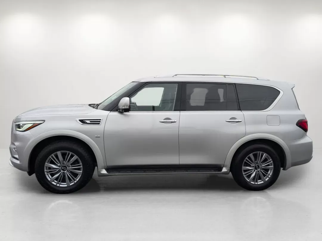 2019 /Graphite Infiniti QX80 LUXE (JN8AZ2NE9K9) with an Premium Unleaded V-8 5.6 L/339 engine, 7-Speed Automatic w/OD transmission, located at 3959 U.S. 80 W, Phenix City, AL, 36870, (334) 297-4885, 32.469296, -85.135185 - 2019 Infiniti QX80 LUXE - Photo#8
