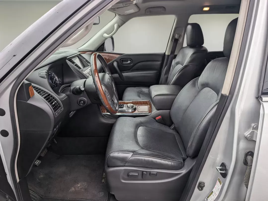 2019 /Graphite Infiniti QX80 LUXE (JN8AZ2NE9K9) with an Premium Unleaded V-8 5.6 L/339 engine, 7-Speed Automatic w/OD transmission, located at 3959 U.S. 80 W, Phenix City, AL, 36870, (334) 297-4885, 32.469296, -85.135185 - 2019 Infiniti QX80 LUXE - Photo#10