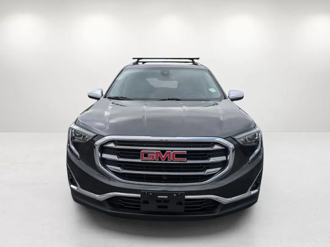 2019 /Medium Ash Gray/Jet Black GMC Terrain SLT (3GKALPEV9KL) with an Turbocharged Gas/E15 I4 1.5L/92 engine, 9-Speed Automatic transmission, located at 7000 Northlake Connector, Columbus, GA, 31904, (706) 987-8085, 32.524975, -84.978134 - 2019 GMC Terrain SLT - Photo#1