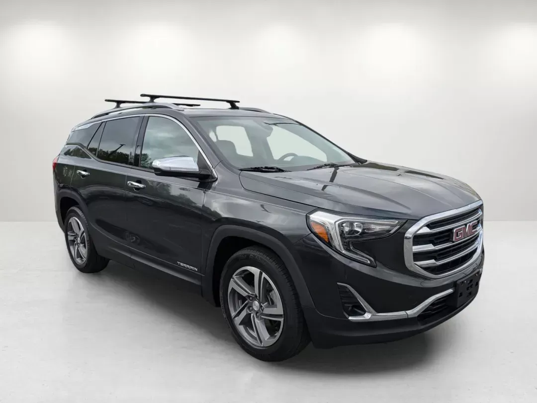 2019 /Medium Ash Gray/Jet Black GMC Terrain SLT (3GKALPEV9KL) with an Turbocharged Gas/E15 I4 1.5L/92 engine, 9-Speed Automatic transmission, located at 7000 Northlake Connector, Columbus, GA, 31904, (706) 987-8085, 32.524975, -84.978134 - 2019 GMC Terrain SLT - Photo#2