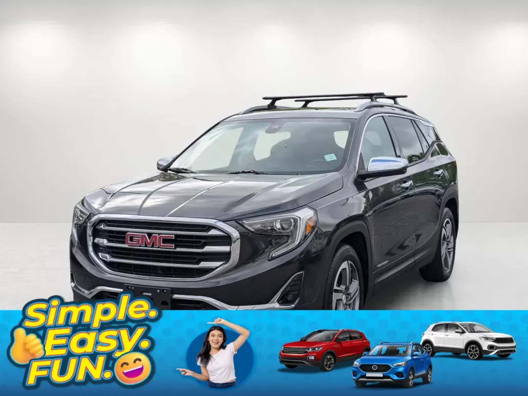 2019 /Medium Ash Gray/Jet Black GMC Terrain SLT (3GKALPEV9KL) with an Turbocharged Gas/E15 I4 1.5L/92 engine, 9-Speed Automatic transmission, located at 7000 Northlake Connector, Columbus, GA, 31904, (706) 987-8085, 32.524975, -84.978134 - 2019 GMC Terrain SLT - Photo#0