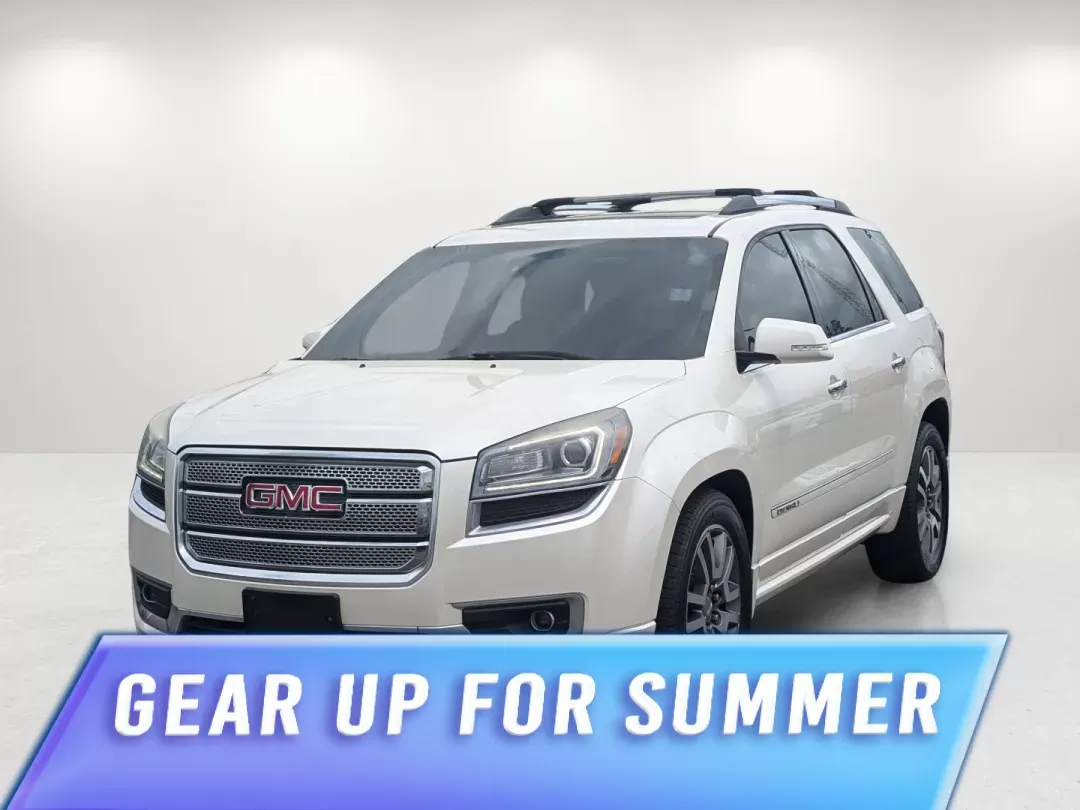 2014 /Cocoa Dune GMC Acadia Denali (1GKKVTKD8EJ) with an Gas V6 3.6L/220 engine, 6-Speed Automatic transmission, located at 1430 Gateway Drive, Opelika, AL, 36801, (334) 239-0944, 32.637871, -85.409790 - 2014 GMC Acadia Denali - Photo#0