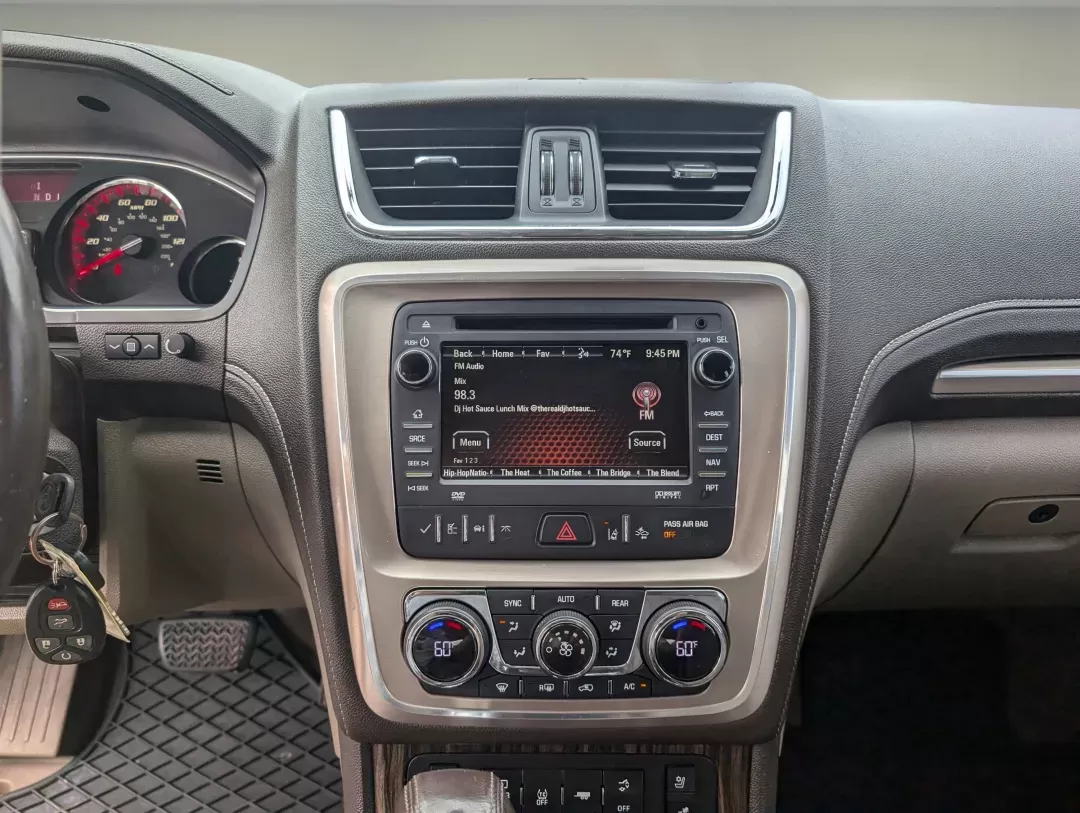 2014 /Cocoa Dune GMC Acadia Denali (1GKKVTKD8EJ) with an Gas V6 3.6L/220 engine, 6-Speed Automatic transmission, located at 1430 Gateway Drive, Opelika, AL, 36801, (334) 239-0944, 32.637871, -85.409790 - 2014 GMC Acadia Denali - Photo#13