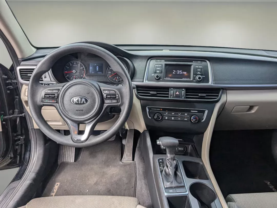 2017 /Beige Kia Optima LX (5XXGT4L3XHG) with an Regular Unleaded I-4 2.4 L/144 engine, 6-Speed Automatic w/OD transmission, located at 521 Old Farm Lane Rd, Prattville, AL, 36066, (334) 325-1505, 32.482460, -86.416367 - 2017 Kia Optima LX - Photo#12