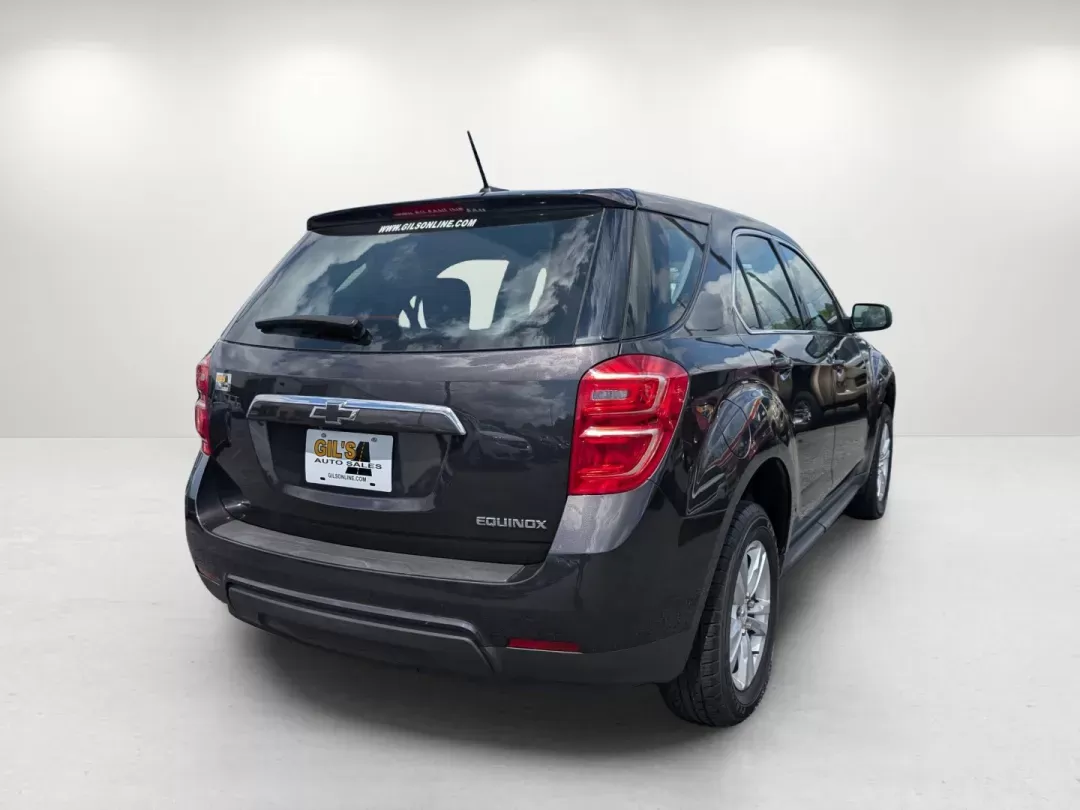 2016 /Jet Black Chevrolet Equinox LS (2GNALBEK9G6) with an Gas I4 2.4/145 engine, 6-Speed Automatic transmission, located at 804 22nd Ave, Phenix City, AL, 36870, (334) 297-1860, 32.484749, -85.024475 - 2016 Chevrolet Equinox LS - Photo#5