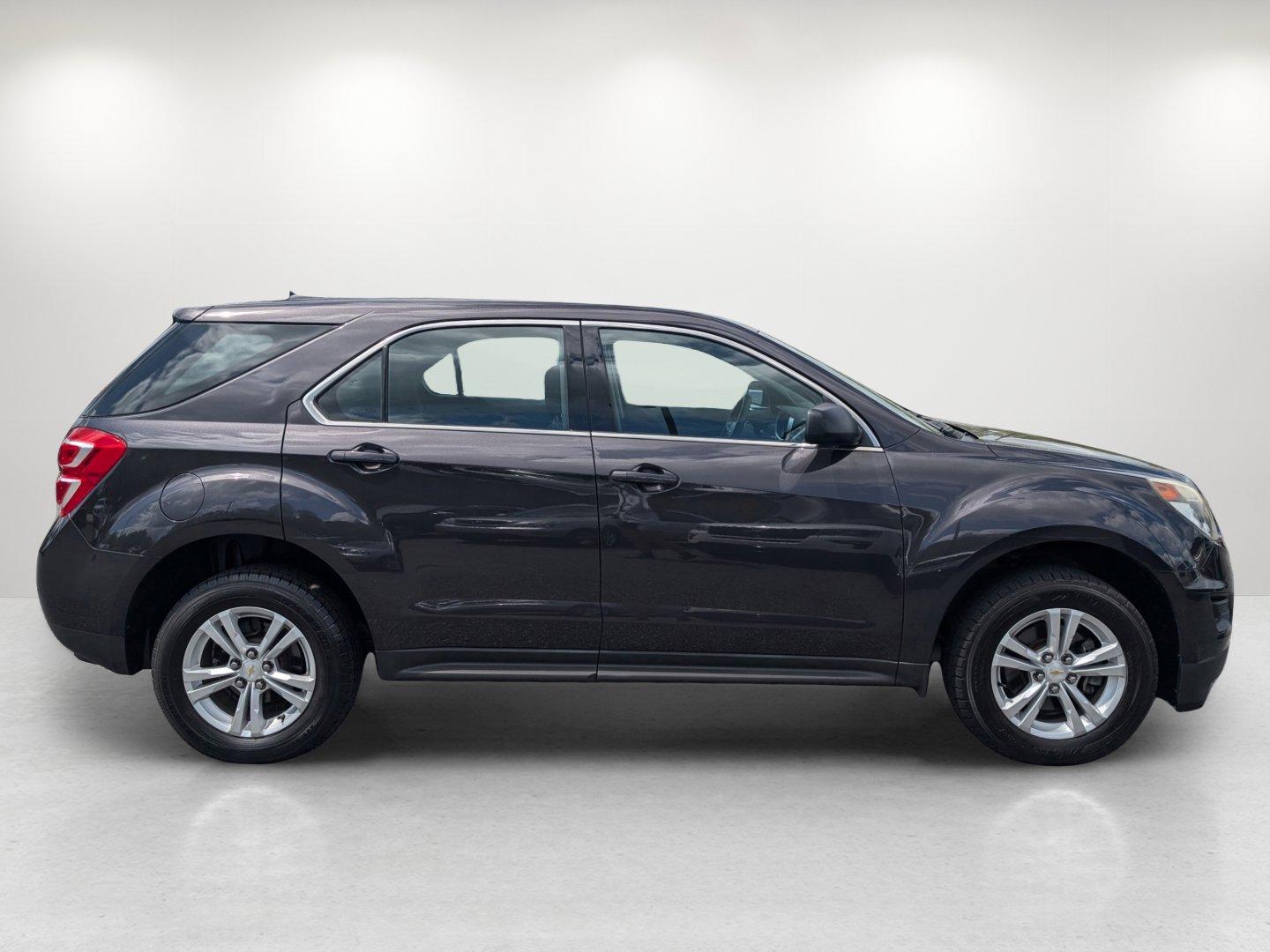 2016 /Jet Black Chevrolet Equinox LS (2GNALBEK9G6) with an Gas I4 2.4/145 engine, 6-Speed Automatic transmission, located at 804 22nd Ave, Phenix City, AL, 36870, (334) 297-1860, 32.484749, -85.024475 - 2016 Chevrolet Equinox LS - Photo#3