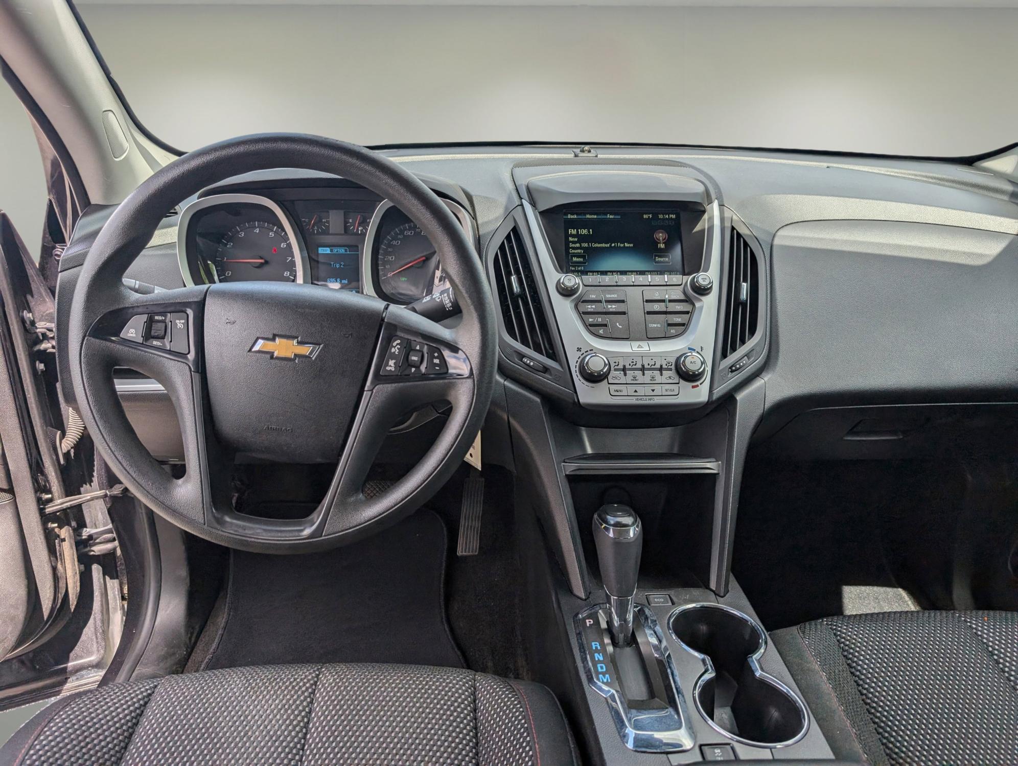 2016 /Jet Black Chevrolet Equinox LS (2GNALBEK9G6) with an Gas I4 2.4/145 engine, 6-Speed Automatic transmission, located at 804 22nd Ave, Phenix City, AL, 36870, (334) 297-1860, 32.484749, -85.024475 - 2016 Chevrolet Equinox LS - Photo#11