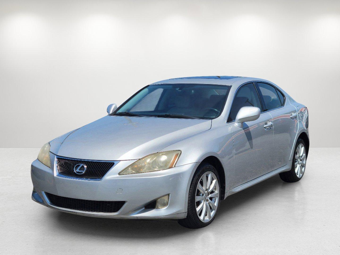 2008 Silver Lexus IS 250 (JTHCK262985) with an Gas V6 2.5L/152 engine, 6-Speed Automatic transmission, located at 3959 U.S. 80 W, Phenix City, AL, 36870, (334) 297-4885, 32.469296, -85.135185 - 2008 Lexus IS 250 - Photo#0