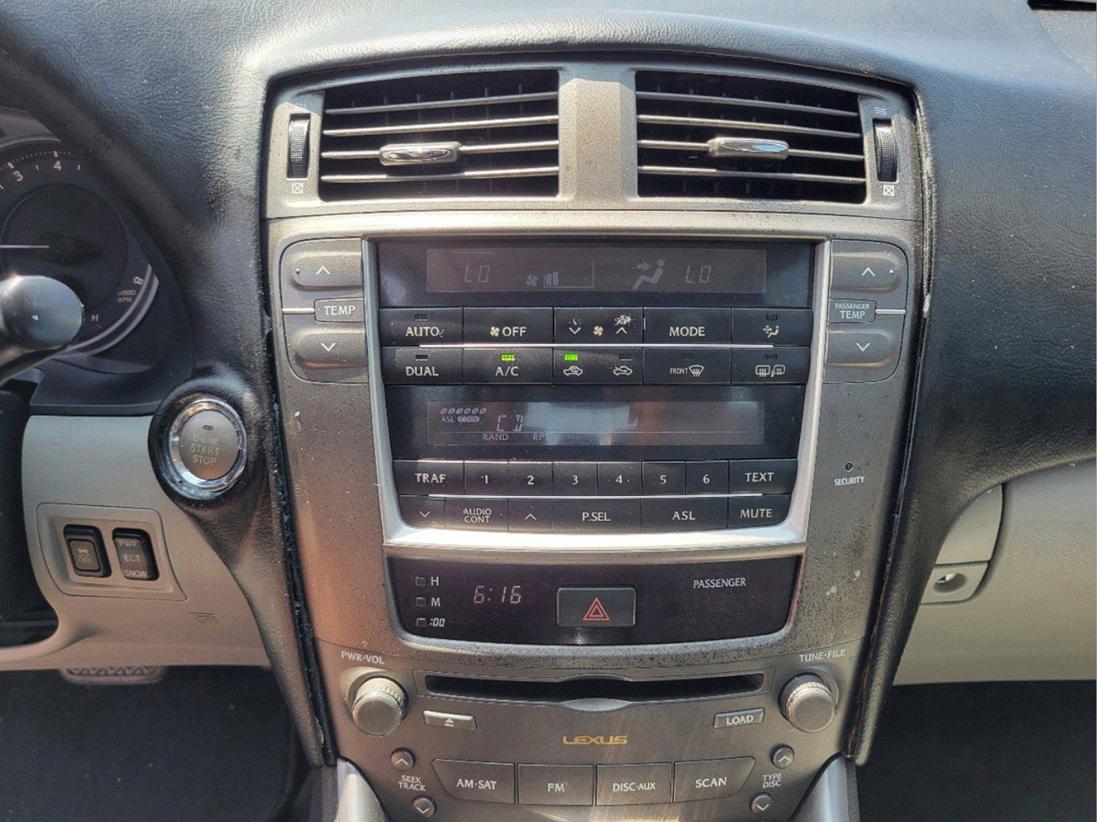 2008 Silver Lexus IS 250 (JTHCK262985) with an Gas V6 2.5L/152 engine, 6-Speed Automatic transmission, located at 3959 U.S. 80 W, Phenix City, AL, 36870, (334) 297-4885, 32.469296, -85.135185 - 2008 Lexus IS 250 - Photo#12