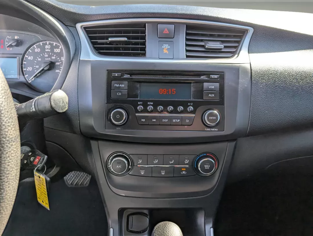 2017 /Charcoal Nissan Sentra S (3N1AB7AP8HY) with an Regular Unleaded I-4 1.8 L/110 engine, 1-Speed CVT w/OD transmission, located at 7000 Northlake Connector, Columbus, GA, 31904, (706) 987-8085, 32.524975, -84.978134 - 2017 Nissan Sentra S - Photo#13