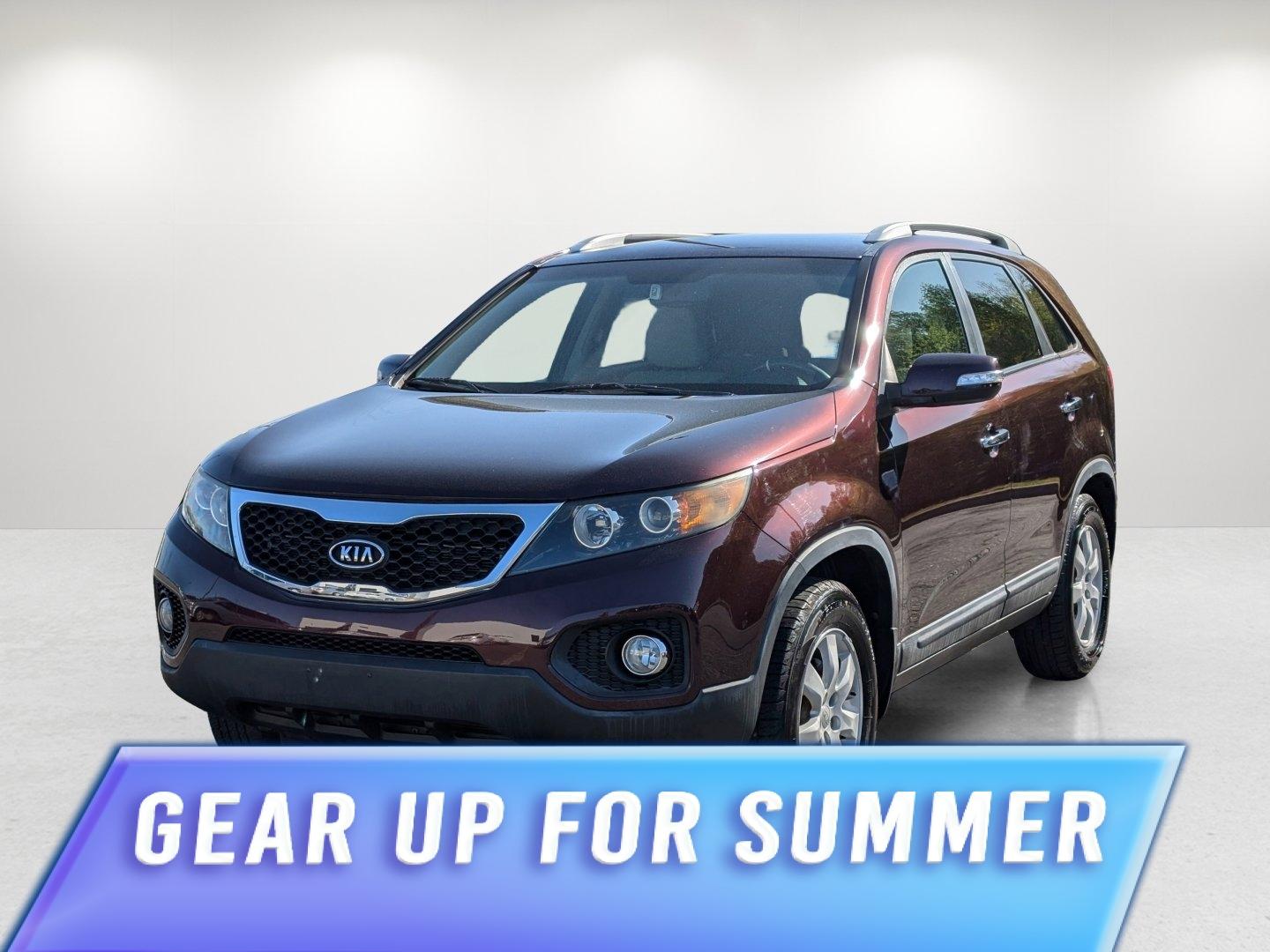 2011 /Beige Kia Sorento LX (5XYKT3A16BG) with an Gas I4 2.4L/144 engine, 6-Speed Automatic w/OD Sportmatic transmission, located at 1430 Gateway Drive, Opelika, AL, 36801, (334) 239-0944, 32.637871, -85.409790 - 2011 Kia Sorento LX - Photo#0