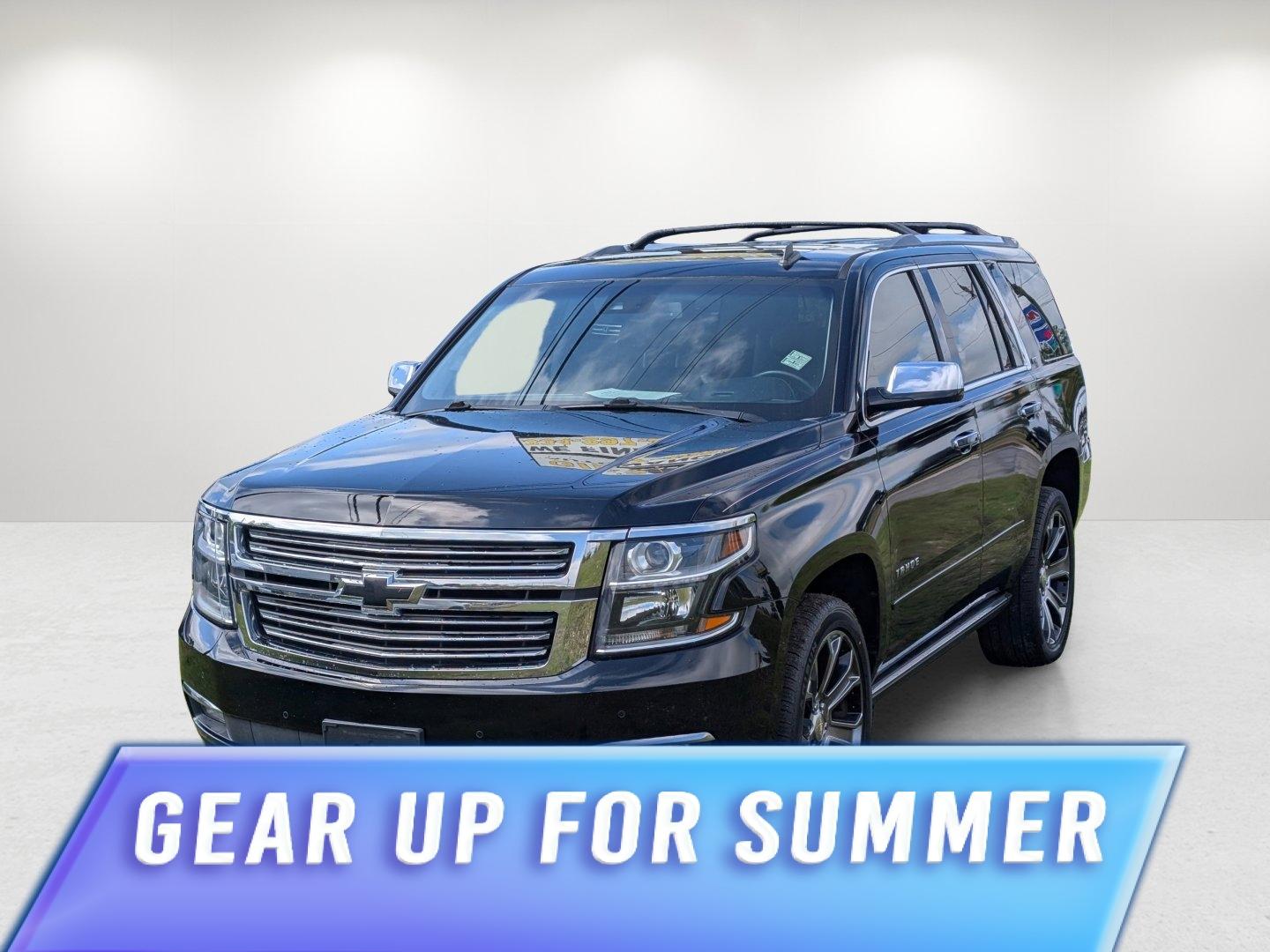 2015 /Jet Black Chevrolet Tahoe LTZ (1GNSKCKC7FR) with an Gas/Ethanol V8 5.3L/ engine, 6-Speed Automatic transmission, located at 7000 Northlake Connector, Columbus, GA, 31904, (706) 987-8085, 32.524975, -84.978134 - 2015 Chevrolet Tahoe LTZ - Photo#0