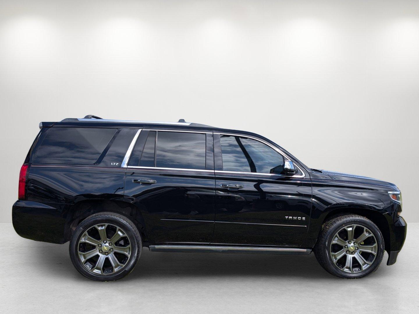 2015 /Jet Black Chevrolet Tahoe LTZ (1GNSKCKC7FR) with an Gas/Ethanol V8 5.3L/ engine, 6-Speed Automatic transmission, located at 7000 Northlake Connector, Columbus, GA, 31904, (706) 987-8085, 32.524975, -84.978134 - 2015 Chevrolet Tahoe LTZ - Photo#3