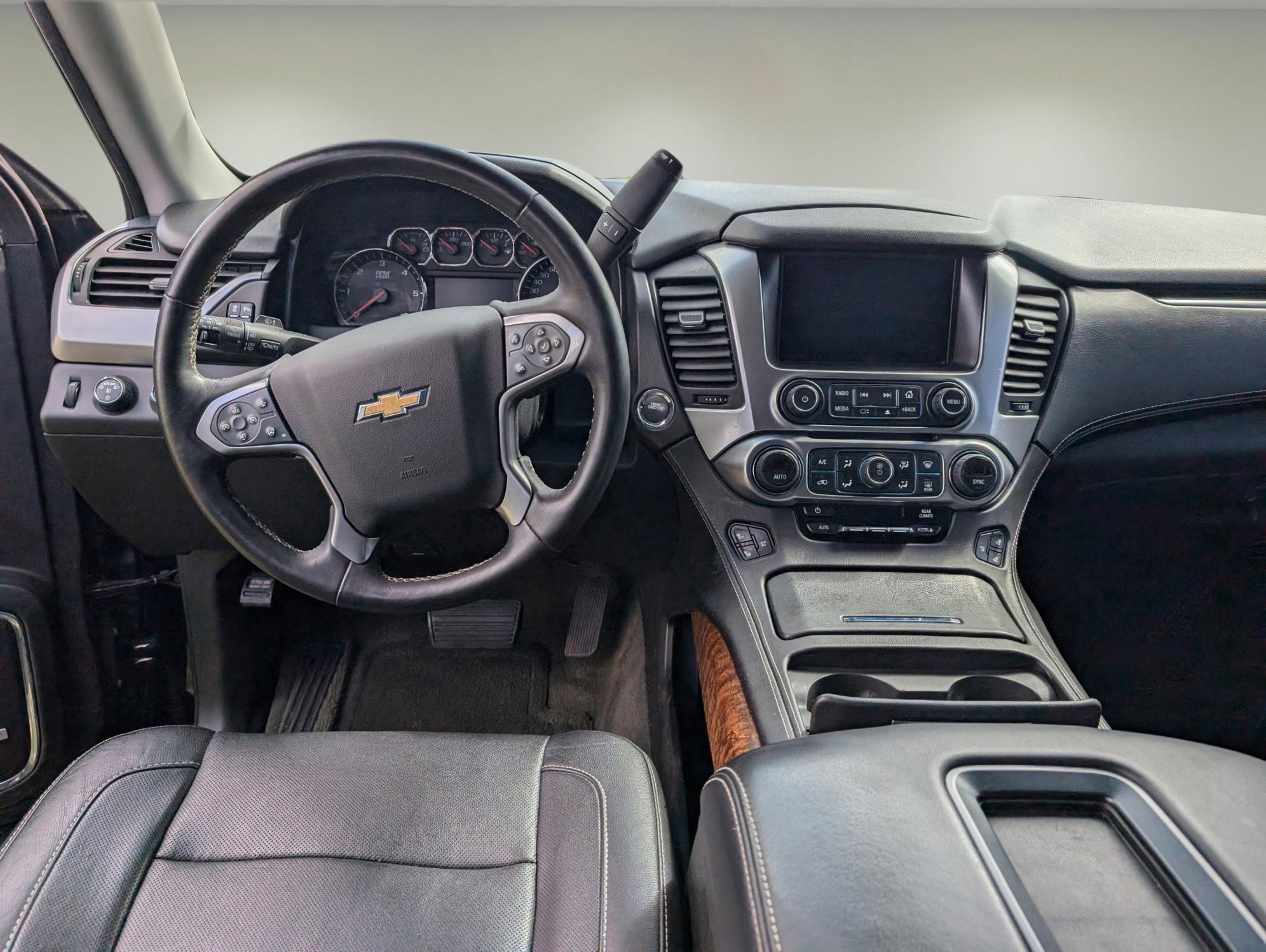 2015 /Jet Black Chevrolet Tahoe LTZ (1GNSKCKC7FR) with an Gas/Ethanol V8 5.3L/ engine, 6-Speed Automatic transmission, located at 7000 Northlake Connector, Columbus, GA, 31904, (706) 987-8085, 32.524975, -84.978134 - 2015 Chevrolet Tahoe LTZ - Photo#12