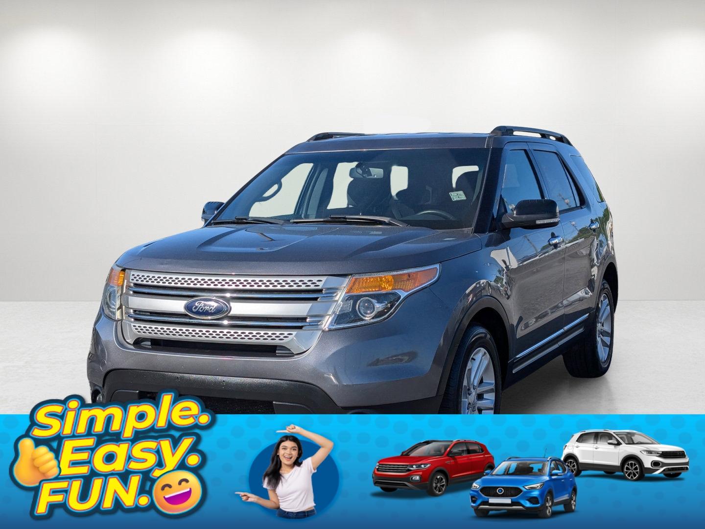 2014 Ford Explorer XLT (1FM5K7D83EG) with an Regular Unleaded V-6 3.5 L/213 engine, 6-Speed Automatic w/OD transmission, located at 804 22nd Ave, Phenix City, AL, 36870, (334) 297-1860, 32.484749, -85.024475 - 2014 Ford Explorer XLT - Photo#0