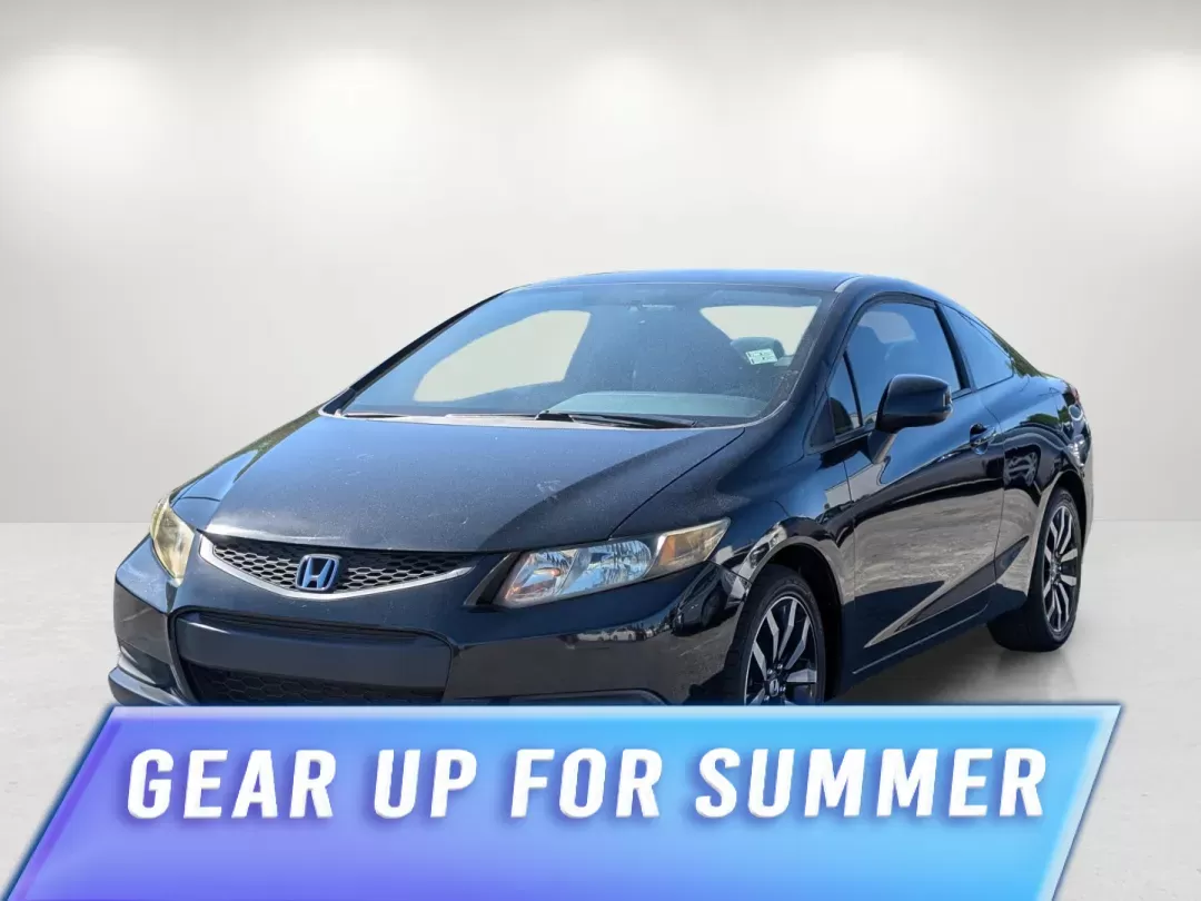 2013 Honda Civic Cpe LX (2HGFG3B57DH) with an Gas I4 1.8L/110 engine, 5-Speed Automatic transmission, located at 1430 Gateway Drive, Opelika, AL, 36801, (334) 239-0944, 32.637871, -85.409790 - 2013 Honda Civic Cpe LX - Photo#0