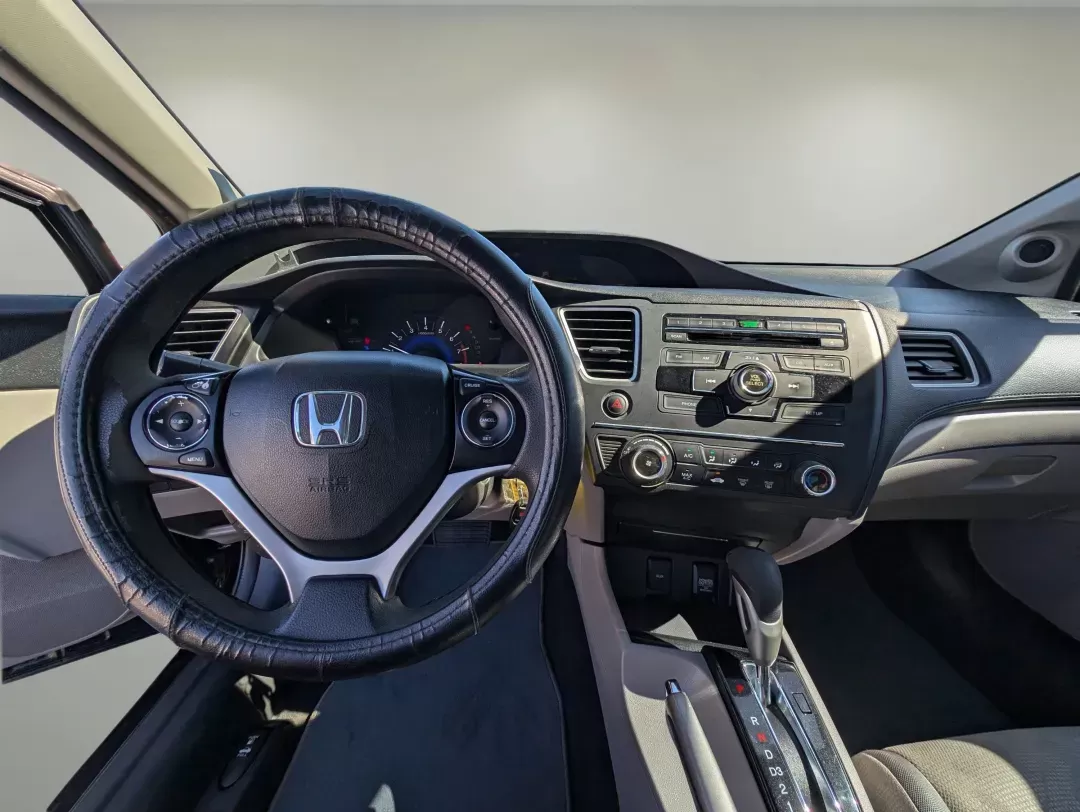 2013 Honda Civic Cpe LX (2HGFG3B57DH) with an Gas I4 1.8L/110 engine, 5-Speed Automatic transmission, located at 1430 Gateway Drive, Opelika, AL, 36801, (334) 239-0944, 32.637871, -85.409790 - 2013 Honda Civic Cpe LX - Photo#11