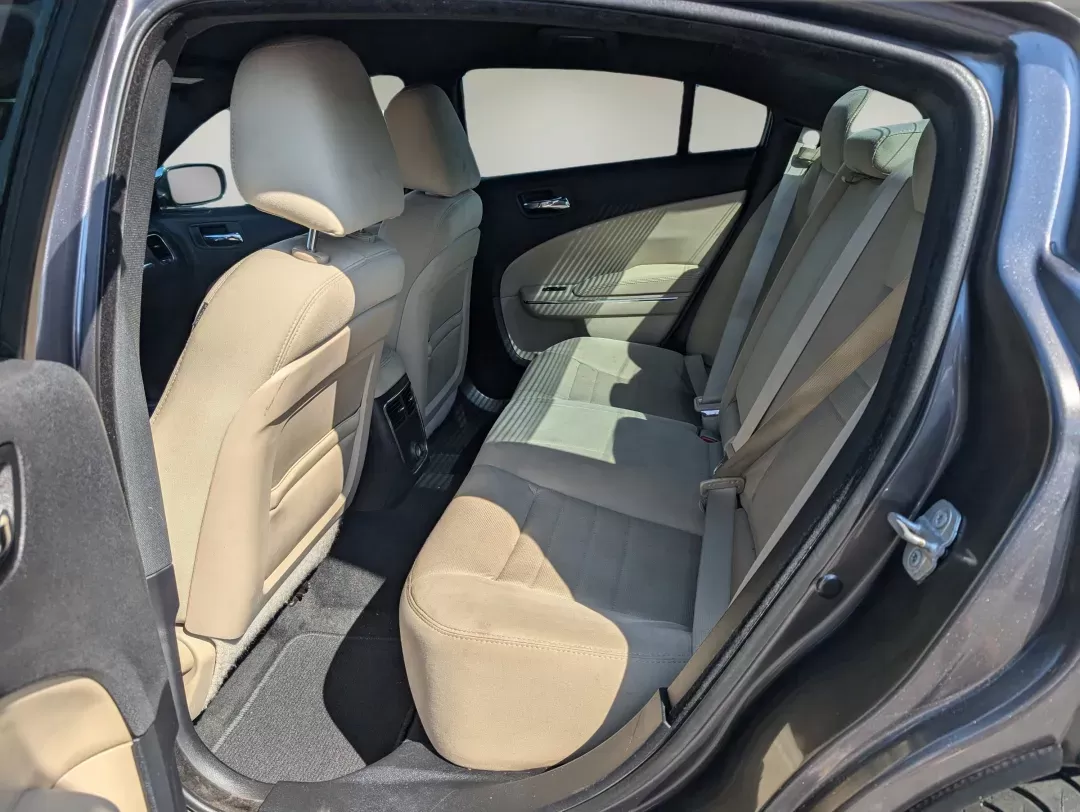 2014 /Black/Lt Frost Beige Dodge Charger SE (2C3CDXBG0EH) with an Regular Unleaded V-6 3.6 L/220 engine, 8-Speed Automatic w/OD transmission, located at 5115 14th Ave., Columbus, GA, 31904, (706) 323-0345, 32.511494, -84.971046 - 2014 Dodge Charger SE - Photo#10