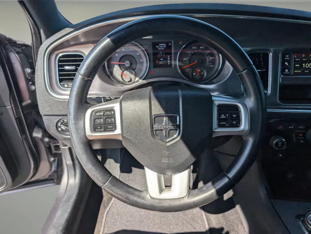 2014 /Black/Lt Frost Beige Dodge Charger SE (2C3CDXBG0EH) with an Regular Unleaded V-6 3.6 L/220 engine, 8-Speed Automatic w/OD transmission, located at 5115 14th Ave., Columbus, GA, 31904, (706) 323-0345, 32.511494, -84.971046 - 2014 Dodge Charger SE - Photo#15