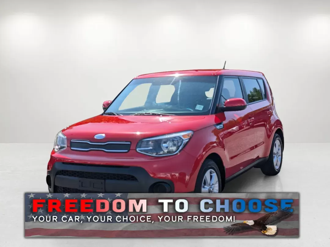 2019 /Black Kia Soul Base (KNDJN2A23K7) with an Other engine, located at 3959 U.S. 80 W, Phenix City, AL, 36870, (334) 297-4885, 32.469296, -85.135185 - **Discover Adventure with the 2019 Kia Soul at Gils Auto - Columbus #2!**<br /> <br /> If you're seeking a versatile and stylish vehicle that can handle daily commutes, family outings, or weekend adventures, look no further than this vibrant **2019 Kia Soul** in striking **Inferno Red**. With its sp - Photo#0
