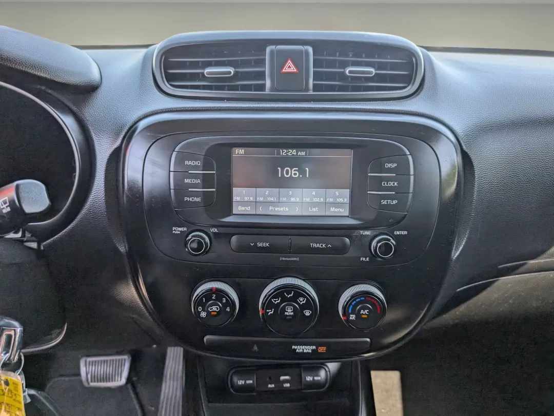 2019 /Black Kia Soul Base (KNDJN2A23K7) with an Other engine, located at 521 Old Farm Lane Rd, Prattville, AL, 36066, (334) 325-1505, 32.482460, -86.416367 - Experience the vibrant and adventurous lifestyle that comes with owning a 2019 Kia Soul, perfect for growing families and busy commuters alike. With its unique design and practical features, this hatchback is not just about getting from point A to B; it's about enhancing your daily life in Phenix Ci - Photo#14
