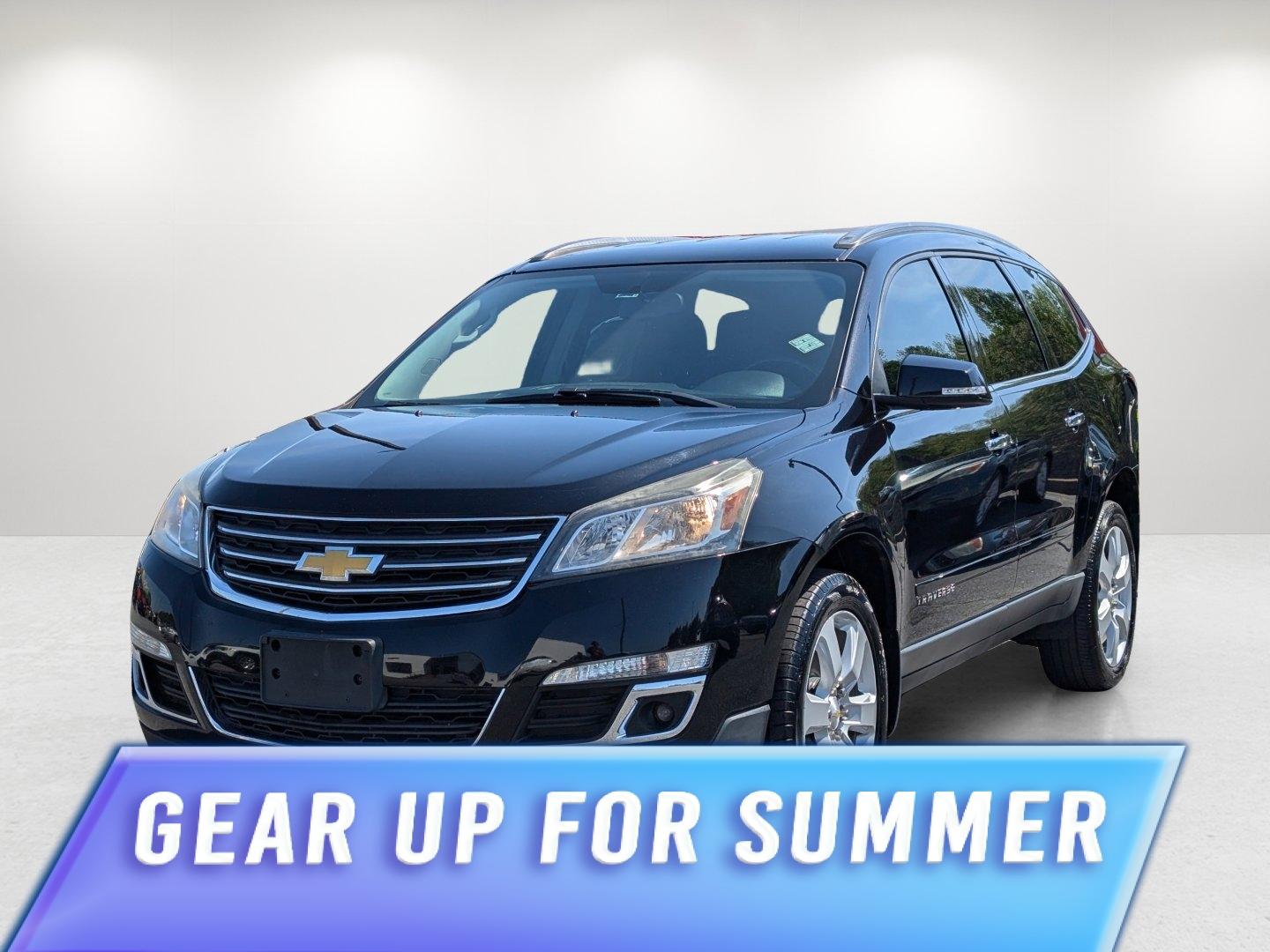 2016 /Ebony Chevrolet Traverse LT (1GNKRGKD3GJ) with an Gas V6 3.6L/217 engine, 6-Speed Automatic transmission, located at 5115 14th Ave., Columbus, GA, 31904, (706) 323-0345, 32.511494, -84.971046 - 2016 Chevrolet Traverse LT - Photo#0