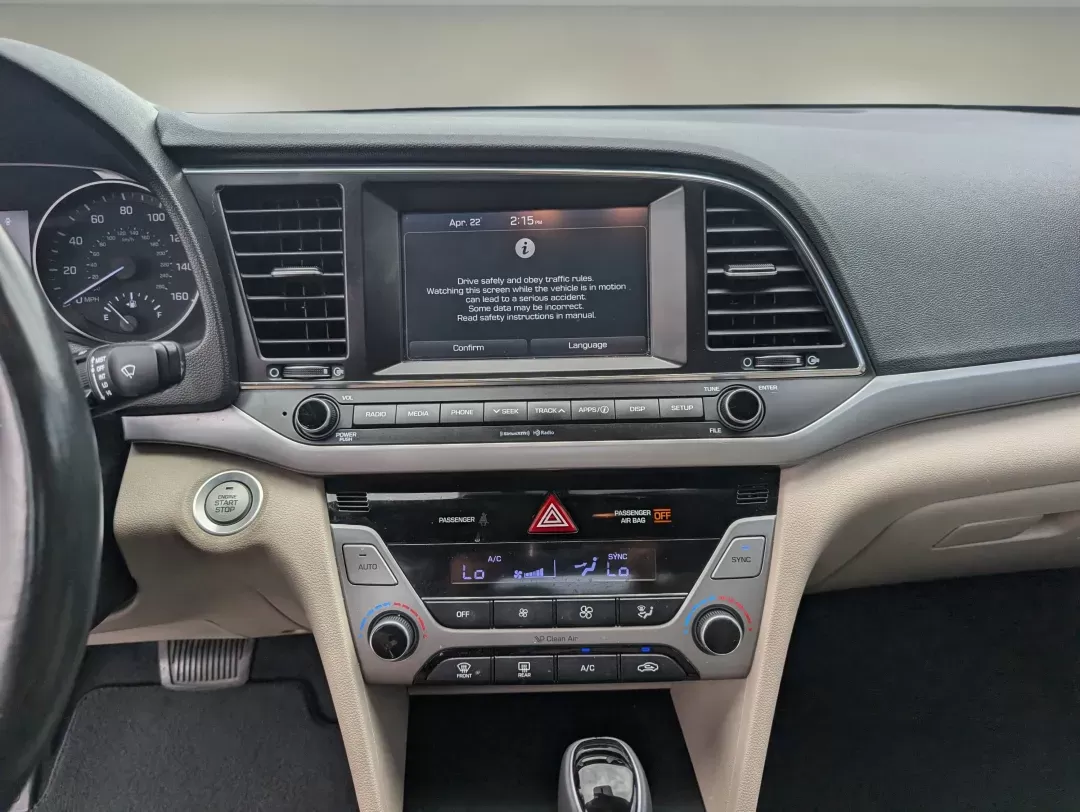 2018 /Beige Hyundai Elantra Value Edition (5NPD84LF9JH) with an Regular Unleaded I-4 2.0 L/122 engine, 6-Speed Automatic w/OD transmission, located at 804 22nd Ave, Phenix City, AL, 36870, (334) 297-1860, 32.484749, -85.024475 - 2018 Hyundai Elantra Value Edition - Photo#14
