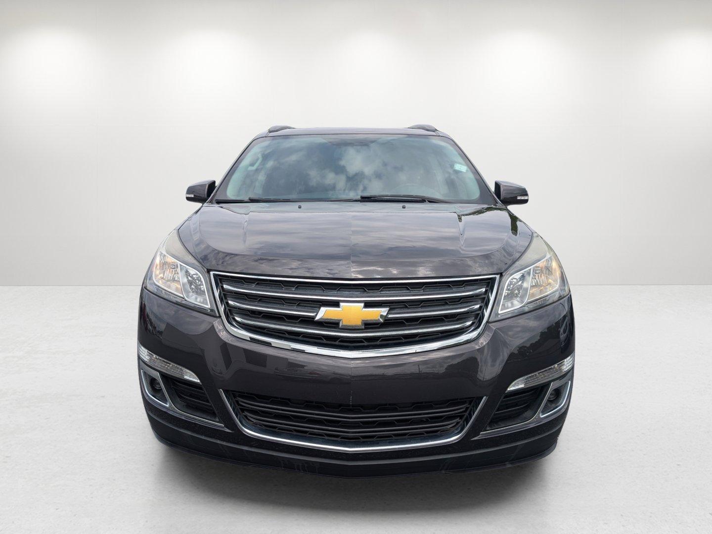 2016 /Ebony Chevrolet Traverse LT (1GNKRGKD7GJ) with an Gas V6 3.6L/217 engine, 6-Speed Automatic transmission, located at 7000 Northlake Connector, Columbus, GA, 31904, (706) 987-8085, 32.524975, -84.978134 - 2016 Chevrolet Traverse LT - Photo#1