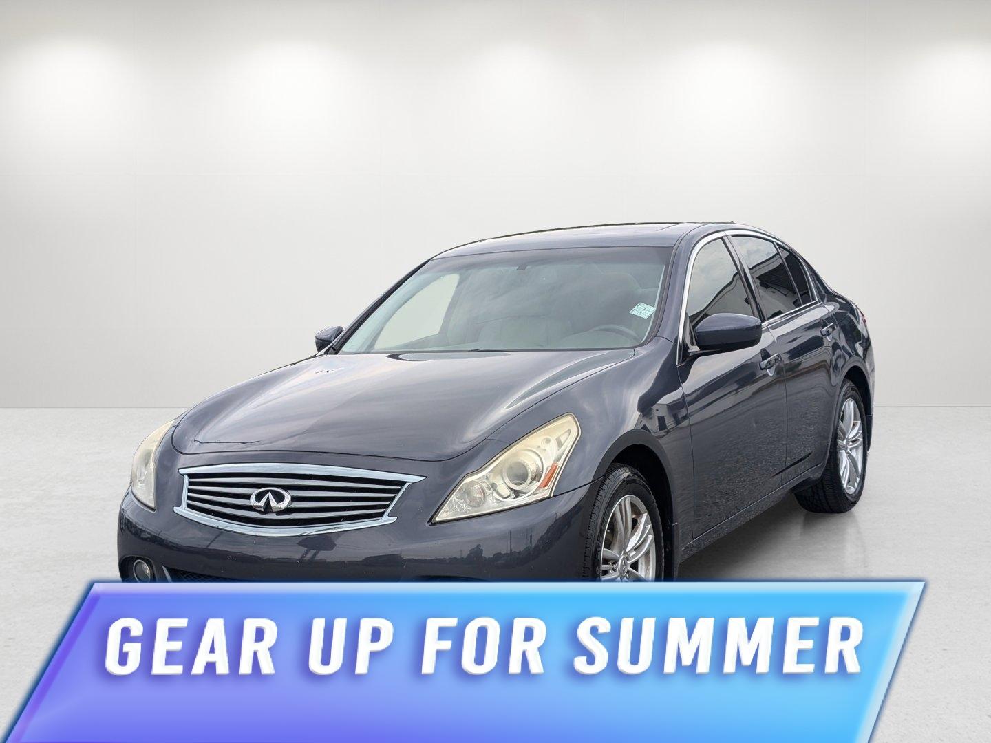 2012 /Stone Infiniti G25 Sedan x (JN1DV6AR8CM) with an Gas V6 2.5L/152 engine, 7-Speed Automatic w/OD transmission, located at 1430 Gateway Drive, Opelika, AL, 36801, (334) 239-0944, 32.637871, -85.409790 - 2012 Infiniti G25 Sedan x - Photo#0