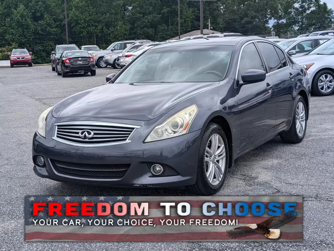 2012 /Stone Infiniti G25 Sedan x (JN1DV6AR8CM) with an Other engine, located at 5115 14th Ave., Columbus, GA, 31904, (706) 323-0345, 32.511494, -84.971046 - **Experience Luxury and Reliability with This 2012 Infiniti G25 Sedan Perfect for Opelika Adventures!**<br /> <br /> When it comes to finding the ideal vehicle for your daily commute, family outings, or weekend adventures, nothing beats the blend of luxury and practicality offered by this stunning - Photo#0