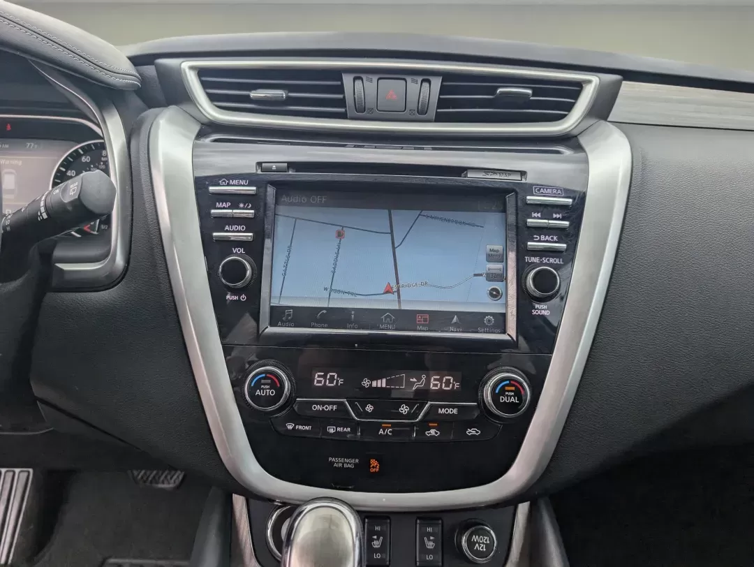 2016 /Black Nissan Murano SL (5N1AZ2MG7GN) with an Regular Unleaded V-6 3.5 L/213 engine, 1-Speed CVT w/OD transmission, located at 5115 14th Ave., Columbus, GA, 31904, (706) 323-0345, 32.511494, -84.971046 - 2016 Nissan Murano SL - Photo#13