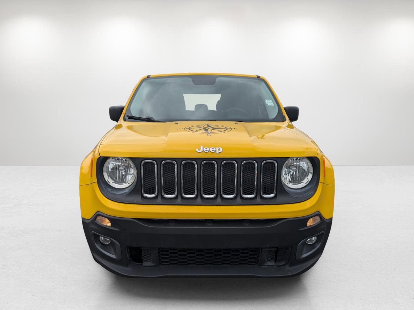 2015 /Black Jeep Renegade Sport (ZACCJBAT1FP) with an Regular Unleaded I-4 2.4 L/144 engine, 9-Speed Automatic w/OD transmission, located at 1430 Gateway Drive, Opelika, AL, 36801, (334) 239-0944, 32.637871, -85.409790 - 2015 Jeep Renegade Sport - Photo#1