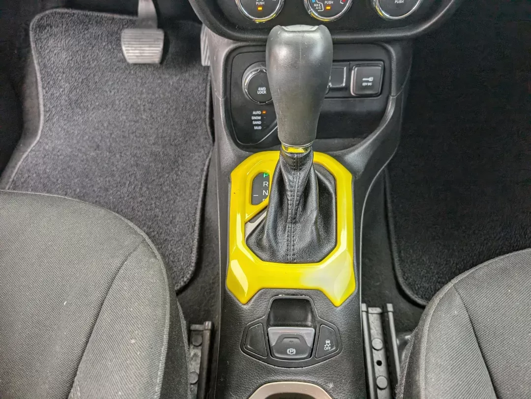 2015 /Black Jeep Renegade Sport (ZACCJBAT1FP) with an Regular Unleaded I-4 2.4 L/144 engine, 9-Speed Automatic w/OD transmission, located at 1430 Gateway Drive, Opelika, AL, 36801, (334) 239-0944, 32.637871, -85.409790 - 2015 Jeep Renegade Sport - Photo#13