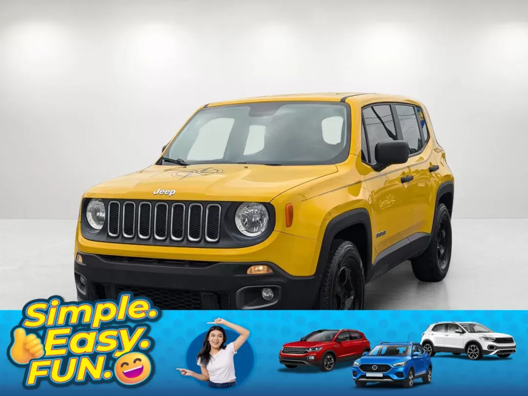 2015 /Black Jeep Renegade Sport (ZACCJBAT1FP) with an Regular Unleaded I-4 2.4 L/144 engine, 9-Speed Automatic w/OD transmission, located at 1430 Gateway Drive, Opelika, AL, 36801, (334) 239-0944, 32.637871, -85.409790 - 2015 Jeep Renegade Sport - Photo#0