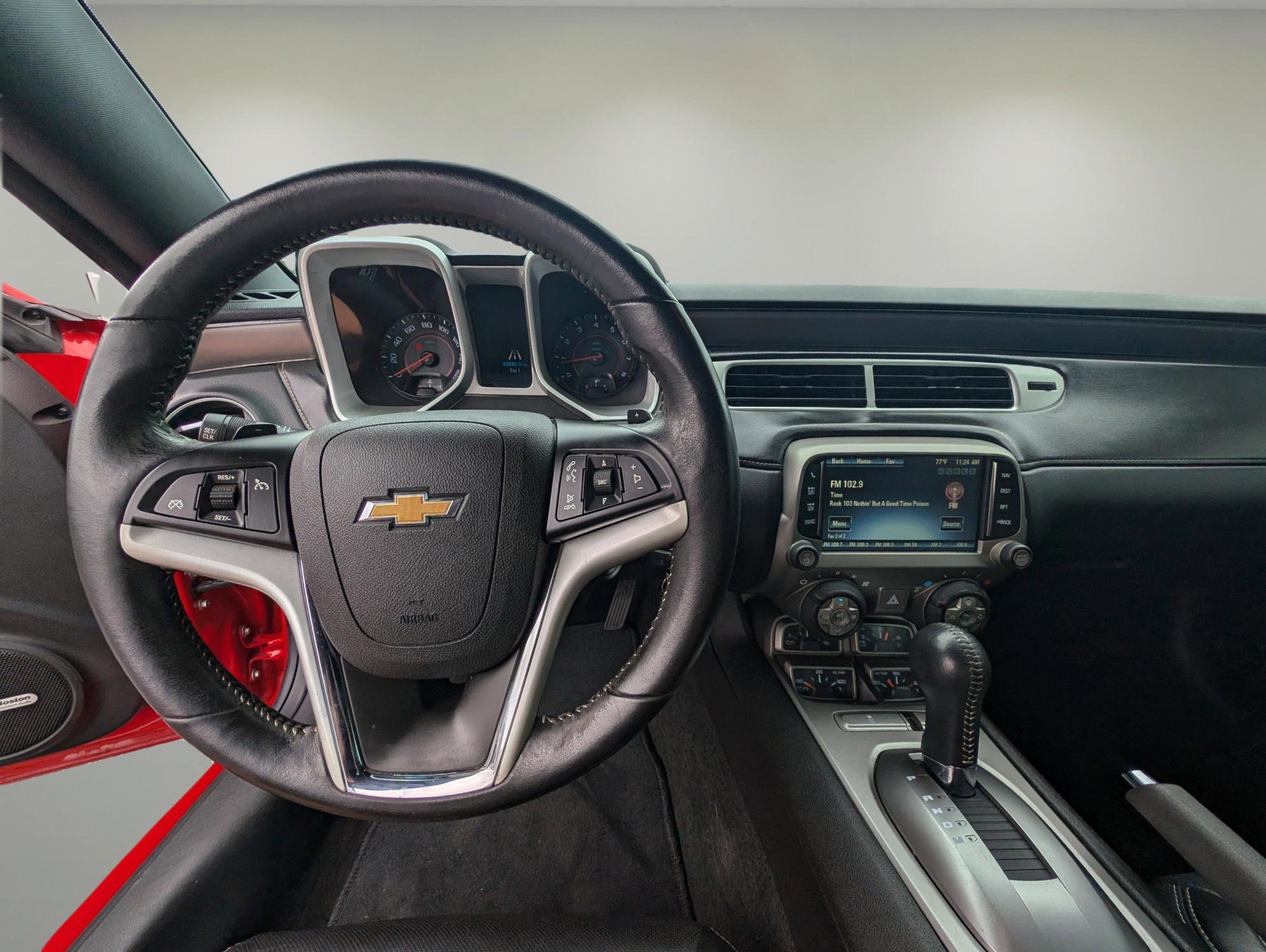 2014 /Black Chevrolet Camaro LT (2G1FC1E38E9) with an Gas V6 3.6L/217 engine, 6-Speed Automatic transmission, located at 5115 14th Ave., Columbus, GA, 31904, (706) 323-0345, 32.511494, -84.971046 - 2014 Chevrolet Camaro LT - Photo#11