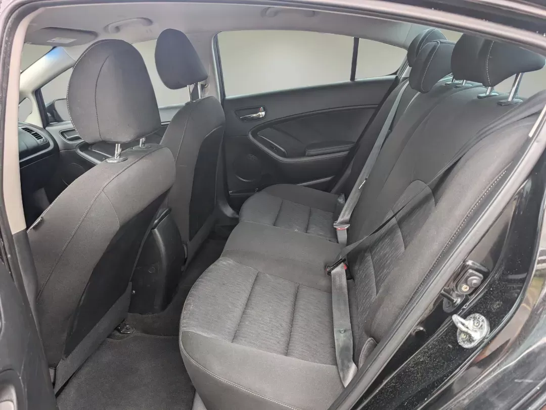 2016 /Black Kia Forte LX (KNAFK4A6XG5) with an Regular Unleaded I-4 1.8 L/110 engine, 6-Speed Automatic w/OD transmission, located at 804 22nd Ave, Phenix City, AL, 36870, (334) 297-1860, 32.484749, -85.024475 - 2016 Kia Forte LX - Photo#8