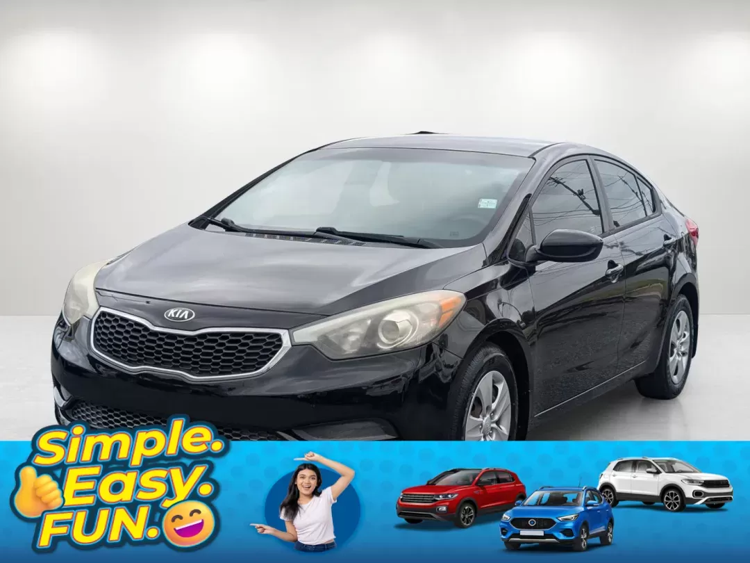 2016 /Black Kia Forte LX (KNAFK4A6XG5) with an Regular Unleaded I-4 1.8 L/110 engine, 6-Speed Automatic w/OD transmission, located at 804 22nd Ave, Phenix City, AL, 36870, (334) 297-1860, 32.484749, -85.024475 - 2016 Kia Forte LX - Photo#0