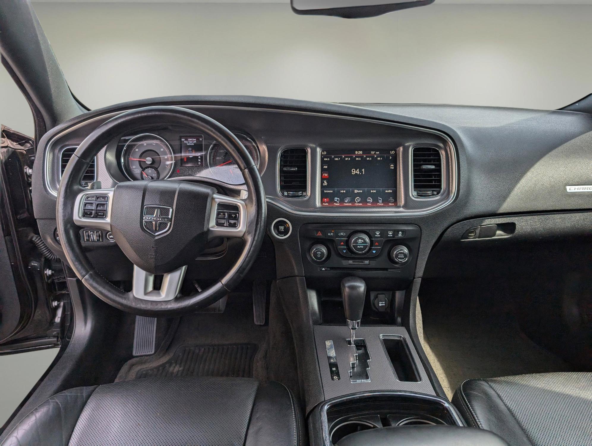 2014 /Black Dodge Charger RT Plus (2C3CDXCT7EH) with an Regular Unleaded V-8 5.7 L/345 engine, 5-Speed Automatic w/OD transmission, located at 804 22nd Ave, Phenix City, AL, 36870, (334) 297-1860, 32.484749, -85.024475 - 2014 Dodge Charger RT Plus - Photo#11