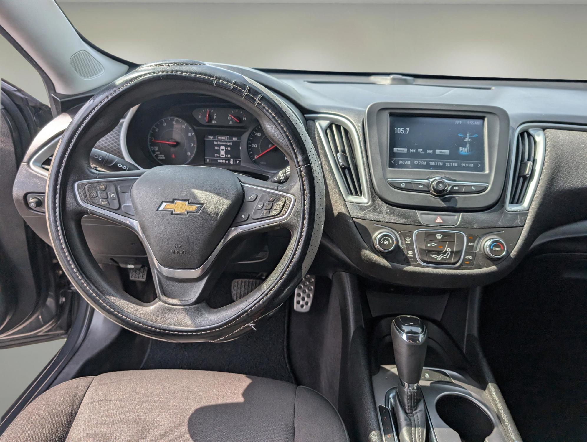 2017 /Jet Black Chevrolet Malibu LS (1G1ZB5ST2HF) with an Turbocharged Gas I4 1.5L/91 engine, 6-Speed Automatic transmission, located at 1430 Gateway Drive, Opelika, AL, 36801, (334) 239-0944, 32.637871, -85.409790 - 2017 Chevrolet Malibu LS - Photo#11