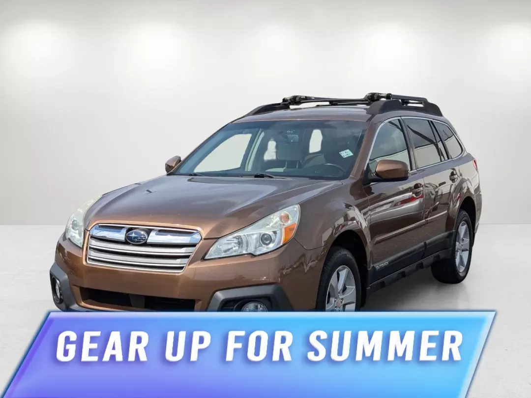 2013 /Ivory Striated Subaru Outback 2.5i Premium (4S4BRCCCXD3) with an Gas Flat 4 2.5L/152 engine, CVT-Speed Continuously Variable Ratio transmission, located at 1430 Gateway Drive, Opelika, AL, 36801, (334) 239-0944, 32.637871, -85.409790 - 2013 Subaru Outback 2.5i Premium - Photo#0